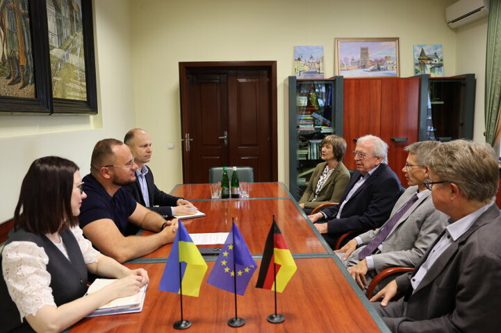 Treffen der Rexroth-Stiftung mit Vertretern der Stadt Lutsk